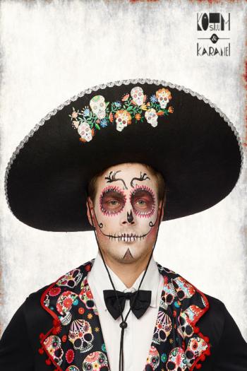 Mexicaanse Hoed Dia de los Muertos