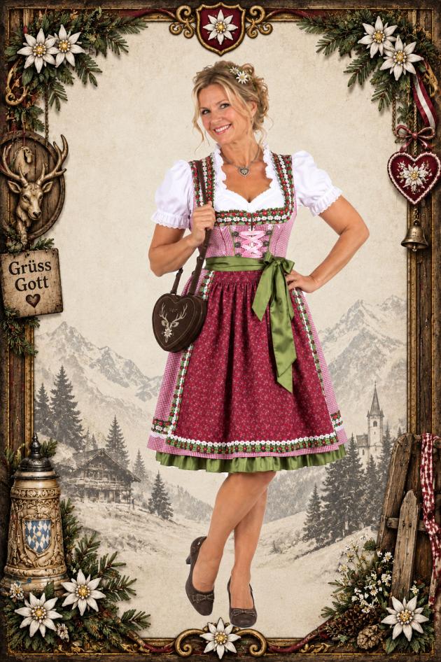 Dirndlkleedje Bianca