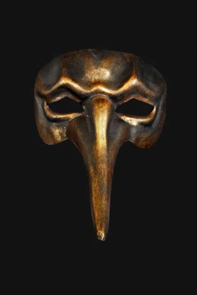 Venetiaans Neusmasker Heren Goud Nyx