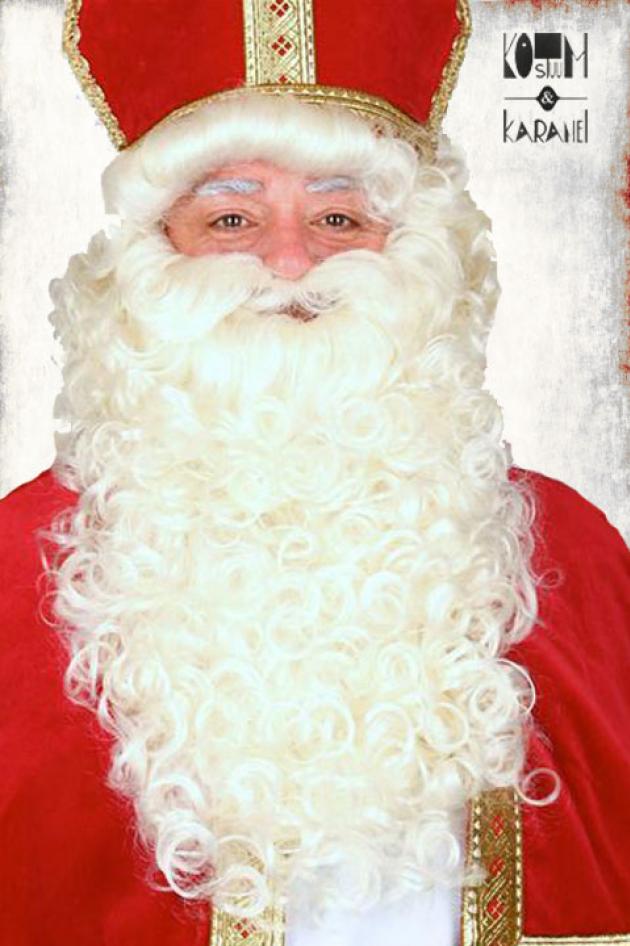 Pruik & Baard Sint Medio Vaste Snor