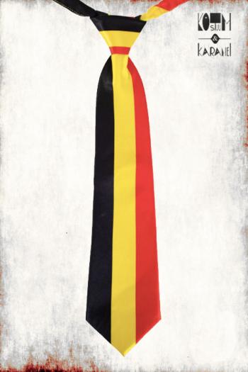 Stropdas Satijn Belgische Vlag