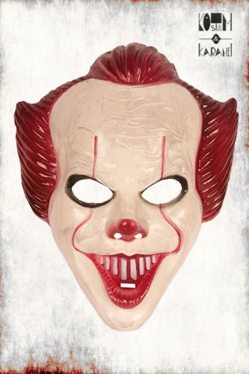 Masker Vintage Clown Plastiek