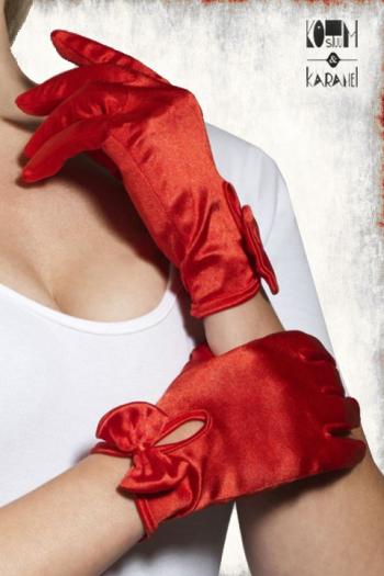 Elegante handschoenen rood