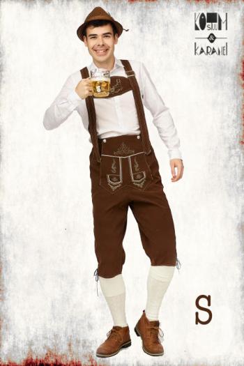 Lederhosen Bruin 48