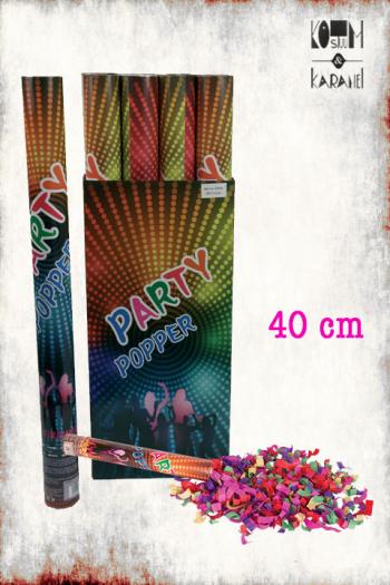 Partypopper Multicolor Confettikanon 40 cm