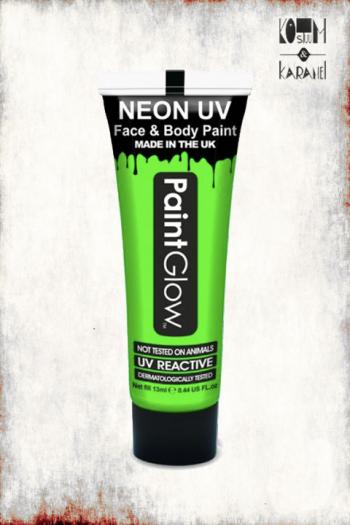 Make-up tube FLUO Groen Neon UV 15 ml