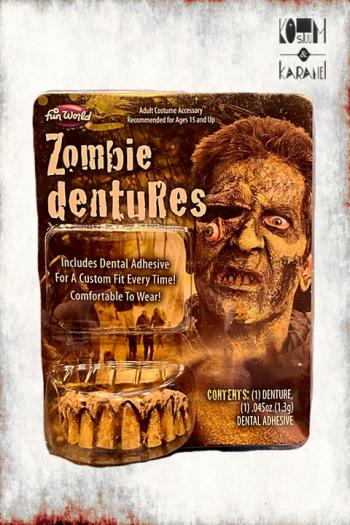 Zombie Tanden Plastiek Halloween