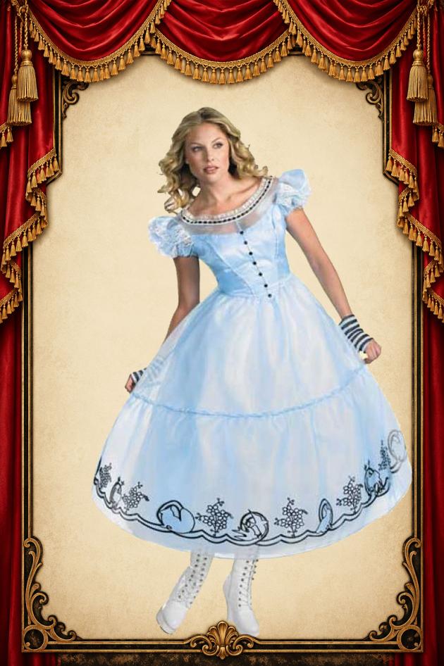 Alice in wonderland Kostuum