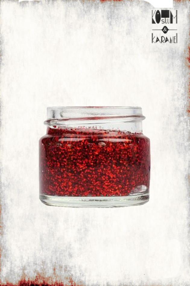 Glittergel Rood 15 ml