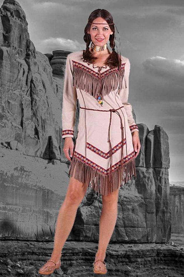 Indianenkleedje Beige Prairie