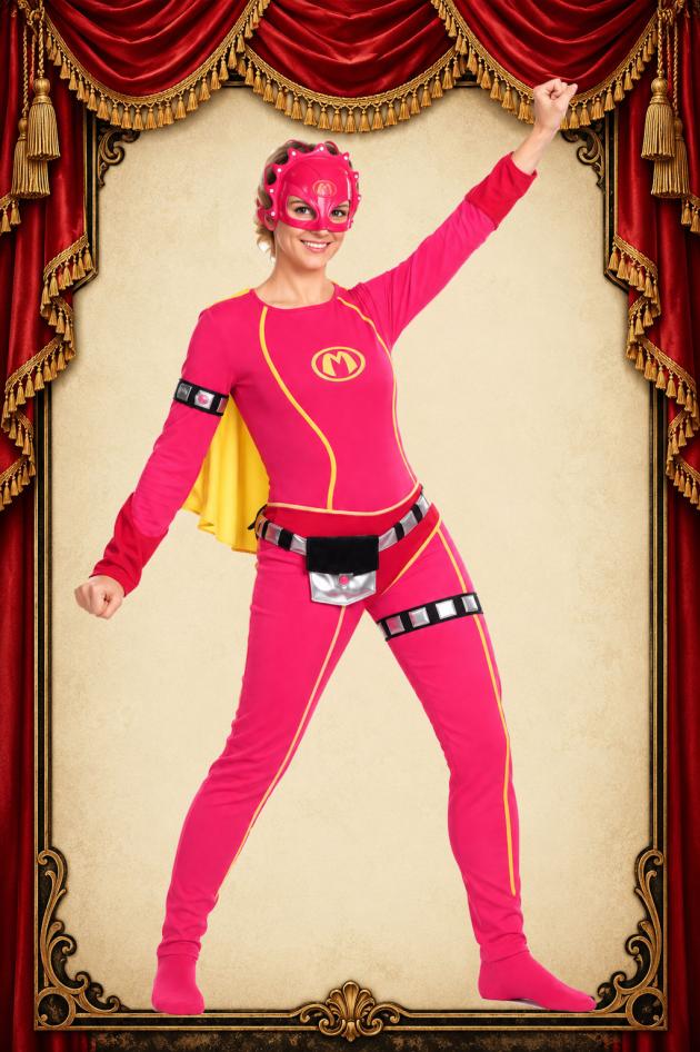 Mega Mindy Kostuum Spandex