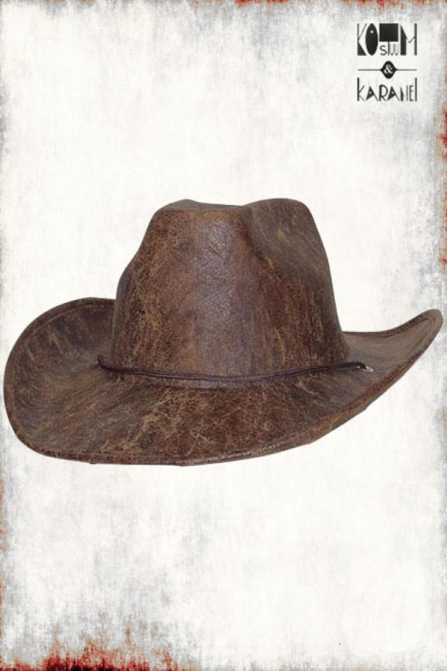 Cowboyhoed Leder-look