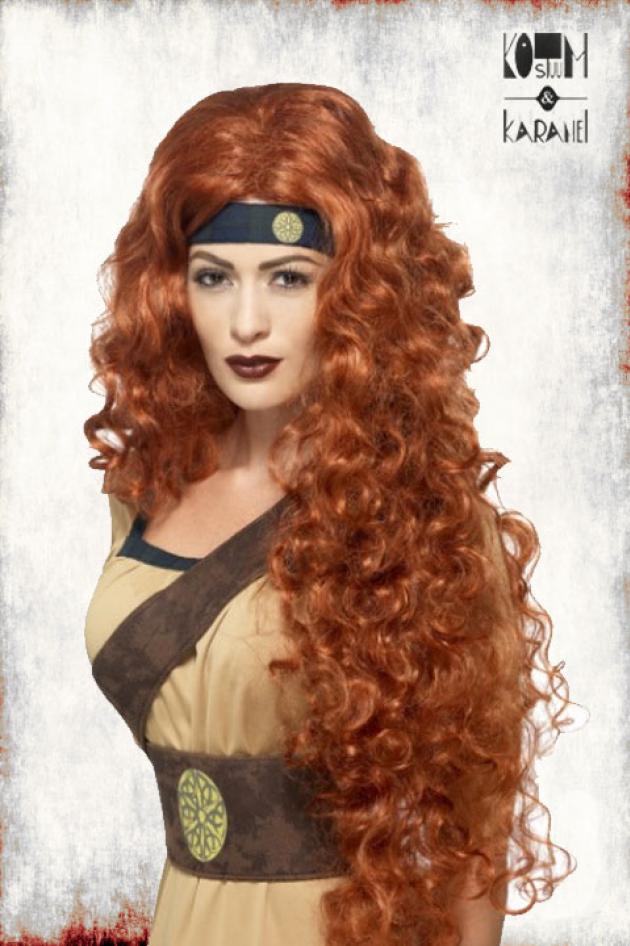 Pruik Warrior Queen