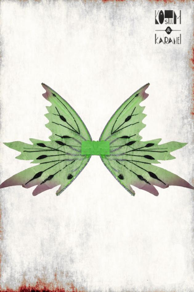 Vleugels Elfje Kostuum Karamel