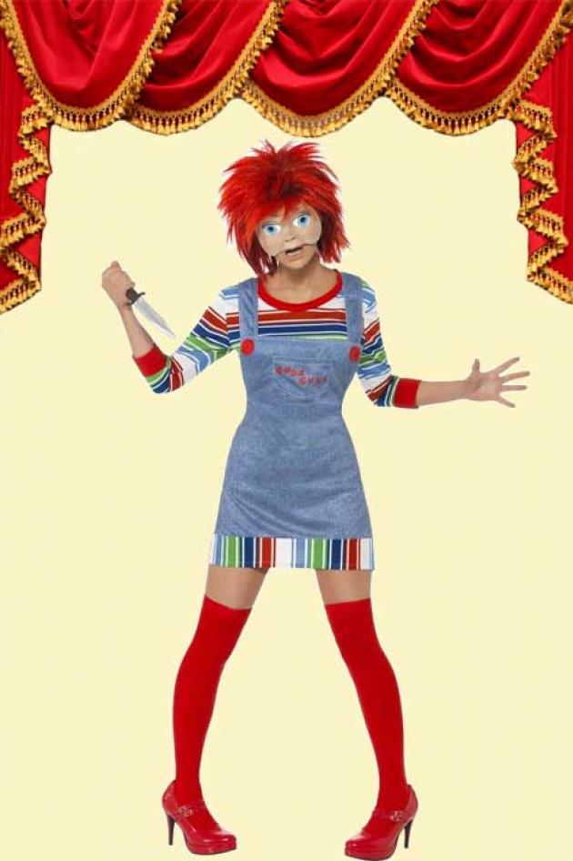 Chucky Girl Kostuum