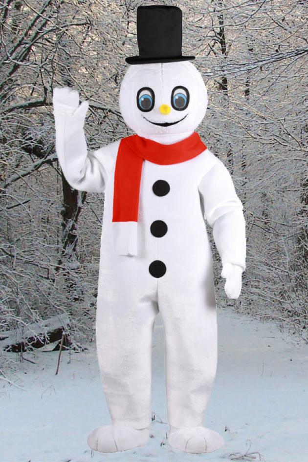 Mascotte Sneeuwman