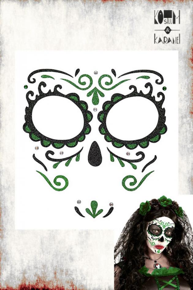 Plak Applicatie Day of the death Groen