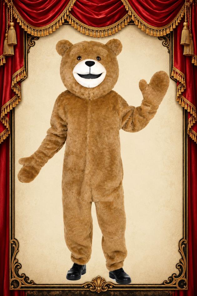 Kostuum Ted Mascotte
