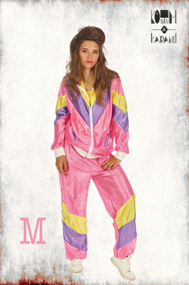 Shell Suit Eighties Roze Medium