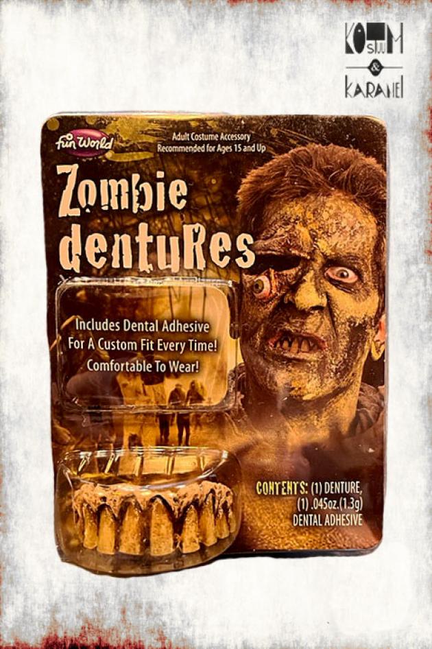 Zombie Tanden Plastiek Halloween